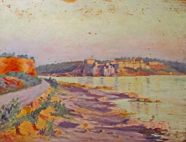 Cannes -Ile Ste Marguerite de la pointe de la Croisette
