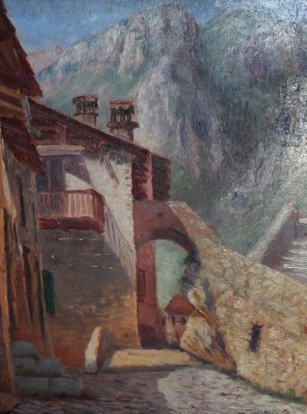 Saint-Martin-de-Vésubie - Rue de l’Église 10h
