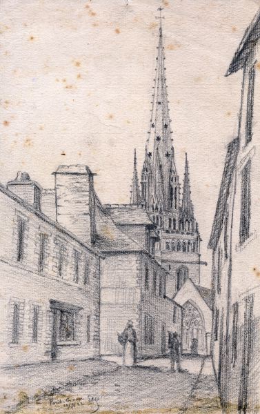Pont-Croix, l’Église