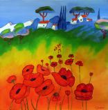 Champ de coquelicots de Colette