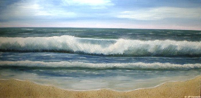 la vague bleue
