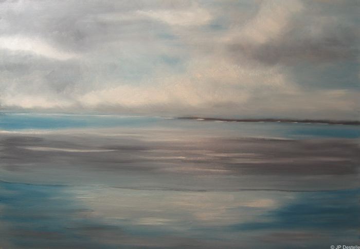 reflets bleus