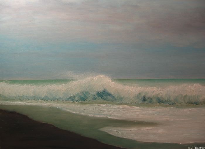 la vague arrive