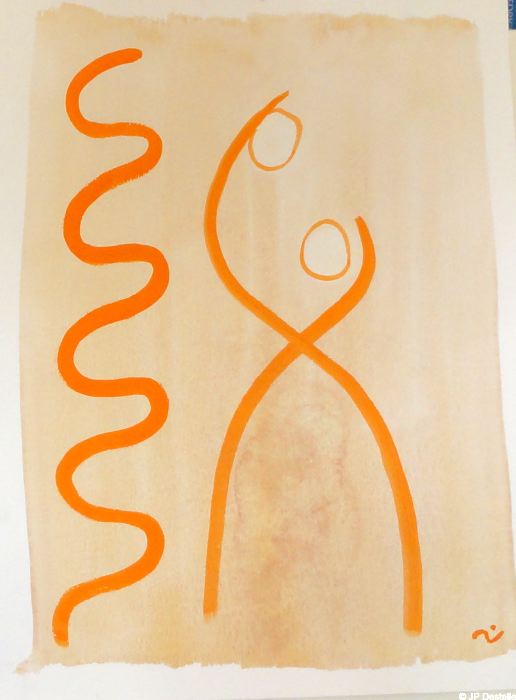 2063 La mere et l enfant (50x60)