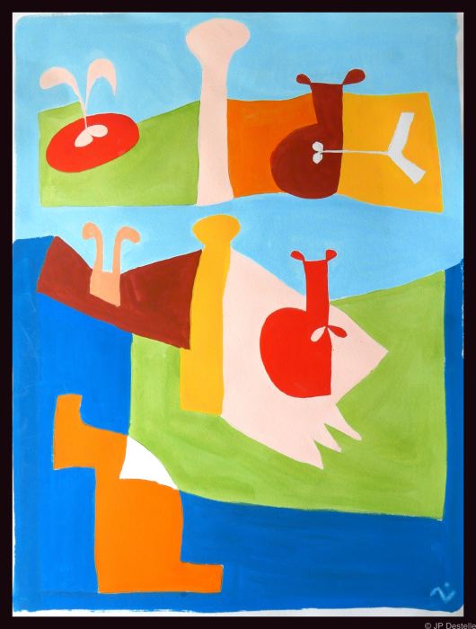 2070 Les escargots (60x80)