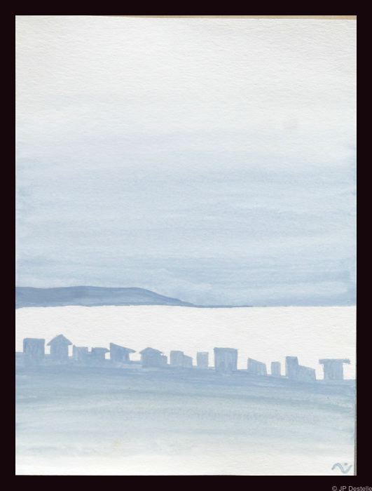 3452 Mer calme (30x40)