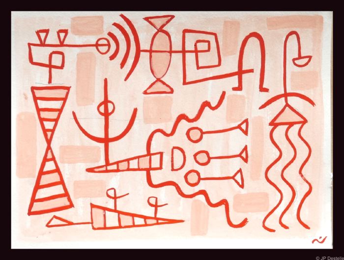 3380 La vie sur terre (40x30)