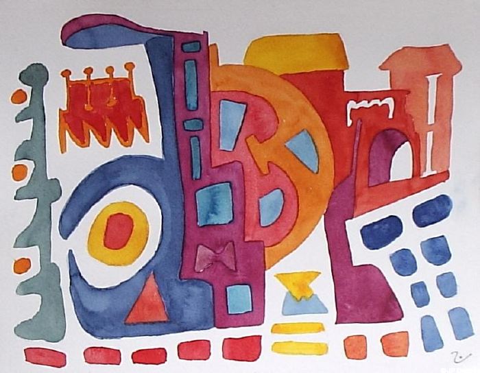 0214 Le château (20x30)