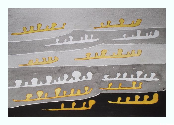 0314 Sur le fleuve(60x40)