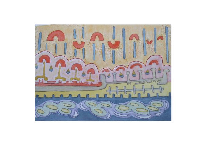 0408 les bords du fleuve (40x30)