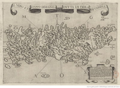 Pour agrandir cliquer sur la vignette 1564%20El%20vero%20et%20nuovo%20disegno%20di%20tutta%20la%20isola%20di%20Candia%20:%20Camocio%20Giovanni.jpeg