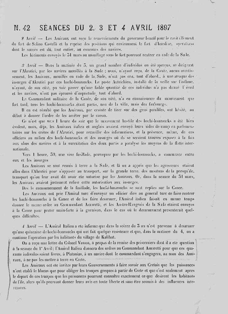 2, 3 et 4 Avril 1897 - Séance 42
